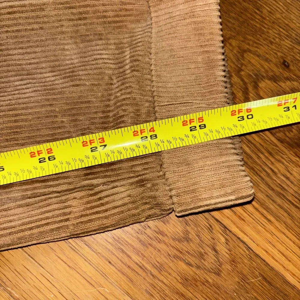 Brooks Brothers 346 Corduroy Pants Mens 35‎ X 30 Brown Pleated Cuffed Preppy